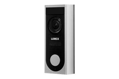 8-Channel NVR Fusion System with Four 4K (8MP) IP Cameras and a Wi-Fi Video Doorbell