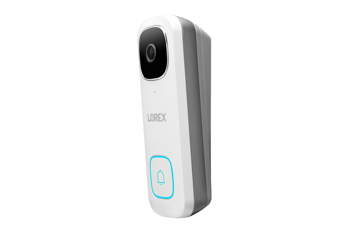 8-Channel NVR Fusion System with Four 4K Smart Deterrence IP Dome Cameras, 2K Wi-Fi Video Doorbell and Smart Sensor Starter Kit