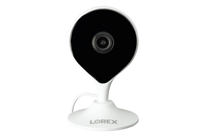 8-Channel NVR Fusion System with Four Smart Deterrence IP Dome Security Cameras and Two Indoor Wi-Fi Cameras