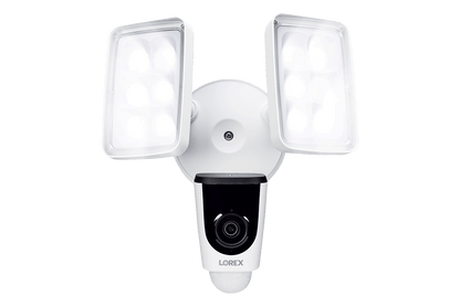 8-Channel NVR Fusion System with Six 4K (8MP) IP Cameras, HD Smart Indoor Wi-Fi Security Camera and Wi-Fi Floodlight Camera