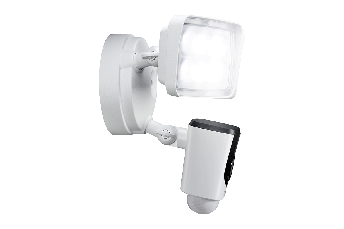 8-Channel NVR Fusion System with Six 4K Smart Deterrence IP Dome Security Cameras, Wi-Fi Floodlight and Indoor Camera