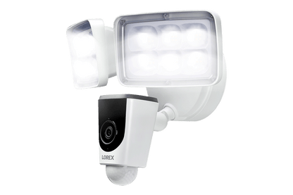 8-Channel NVR Fusion System with Six 4K Smart Deterrence IP Dome Security Cameras, Wi-Fi Floodlight and Indoor Camera