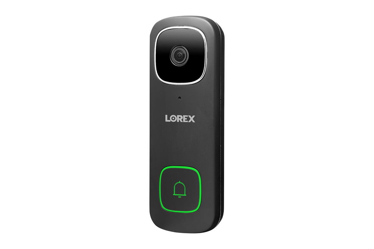 Lorex 2K Wi-Fi Video Doorbell (Wired, 32GB)