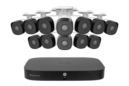 Lorex Classic Fusion Series 4K 20-Channel (16 Wired + 4 Fusion Wi-Fi) 1TB DVR Wired System with 1080p Analog Bullet Security Cameras