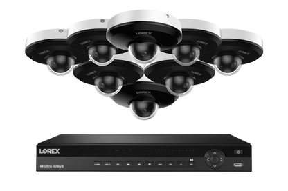 Lorex Elite Series 4K 16 Channel 4TB Wired System with P2 Wired 2K IP Mini PTZ Cameras