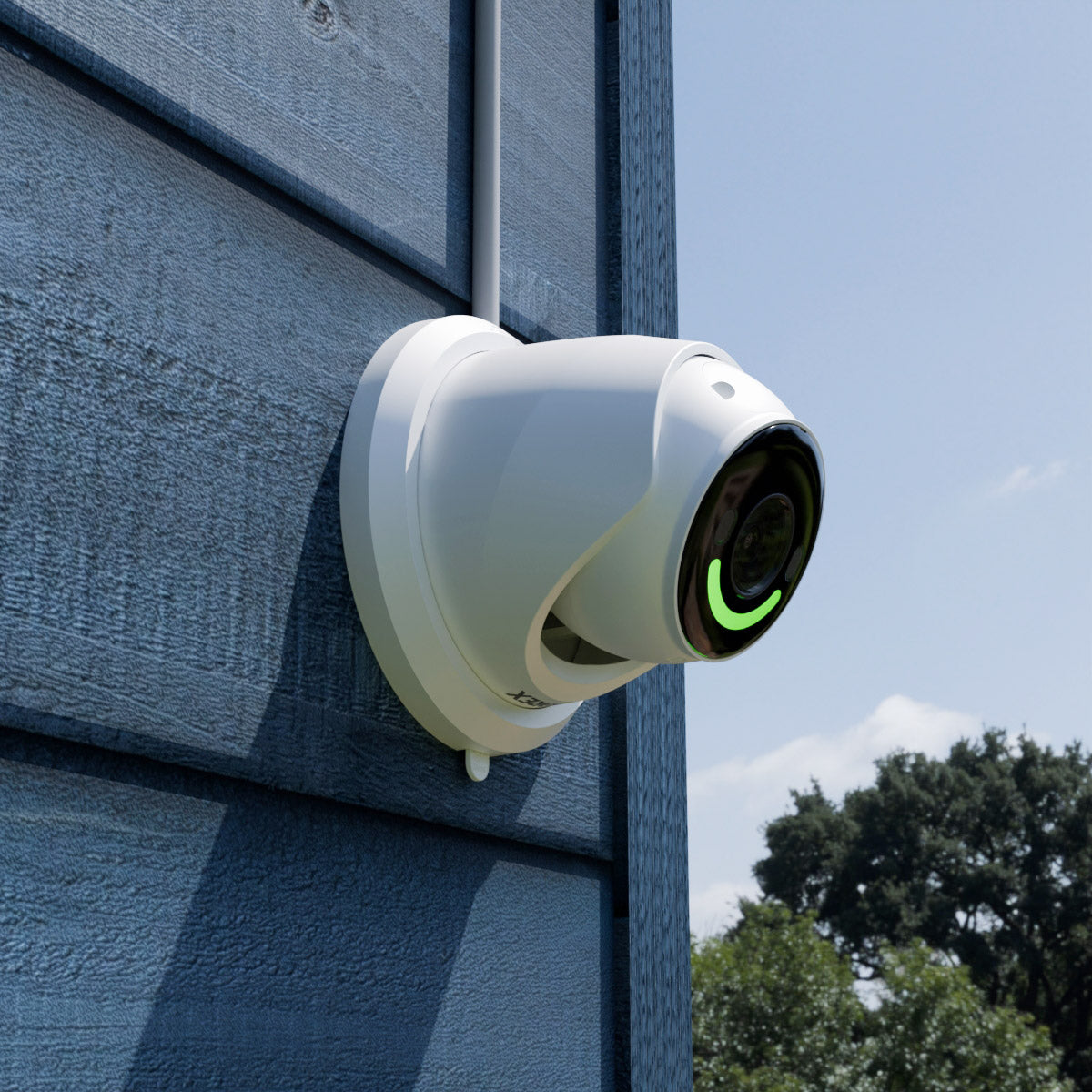 Lorex H12 4K IP Wired Turret Security Camera with Smart Security Lighting and Smart Motion Detection