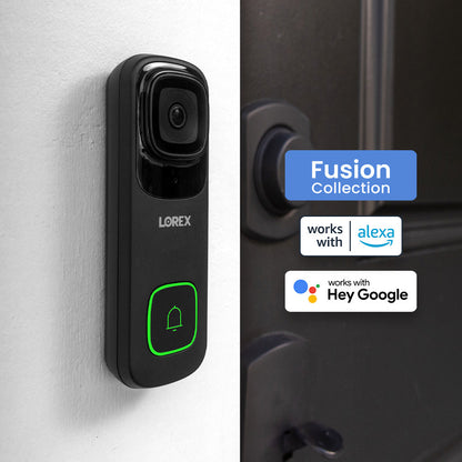 Lorex 4K Wi-Fi Video Doorbell (Wired, 32GB) - Open Box
