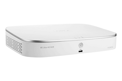 4K 8-Channel Wired NVR with Smart Motion Detection, Voice Control and Fusion Capabilities