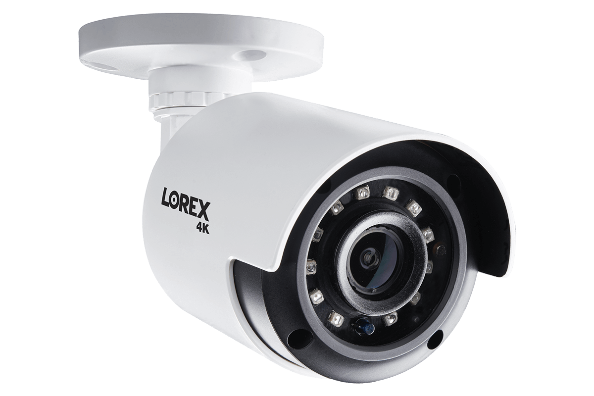 4K 8-channel 1TB Wired DVR System with 6 Cameras