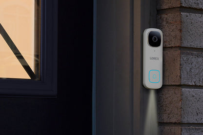 Lorex 2K Wi-Fi Video Doorbell (Wired, 32GB, Open Box)