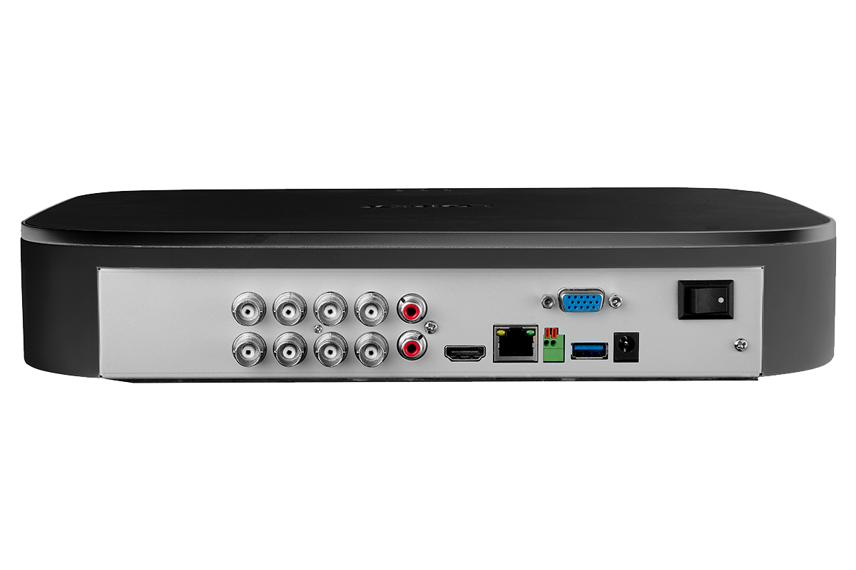 4K Ultra HD 8 Channel Digital Video Recorder with Smart Motion Detection and Smart Home Voice Control