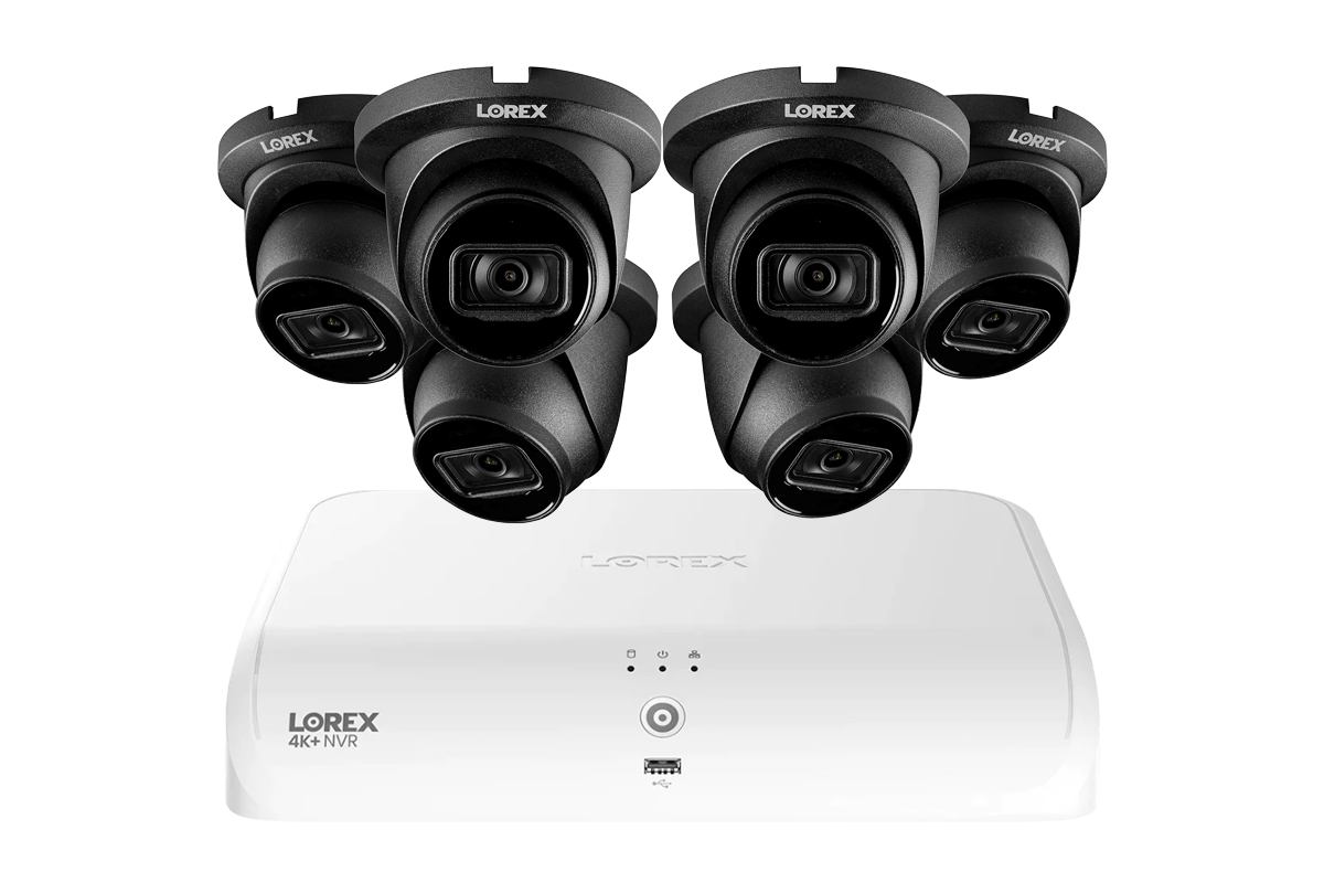 Lorex Fusion Series 4K+ 16 Channel (8 Wired + 8 Fusion Wi-Fi) 2TB Wired System with A14 Wired 4K IP Dome Cameras