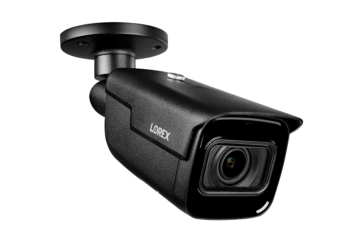 Lorex 4K (32 Camera Capable) 6TB Wired NVR System with Nocturnal 3 Smart IP Bullet Cameras Featuring Motorized Varifocal Lens and 30FPS Recording