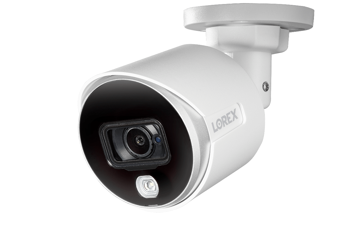 4K Wired DVR Security System with 8 Active Deterrence Cameras, Smart Motion Detection and Face Recognition