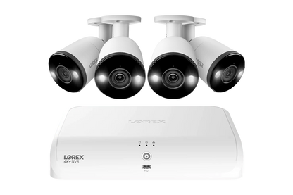 Lorex Fusion Series 4K+ 16 Channel (8 Wired + 8 Fusion Wi-Fi) 2TB Wired System with H13 Wired 4K IP Bullet Cameras