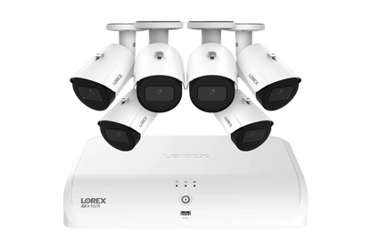 Lorex Fusion Series 4K+ 16 Channel (8 Wired + 8 Fusion Wi-Fi) 2TB Wired System with A14 Wired 4K IP Bullet Cameras