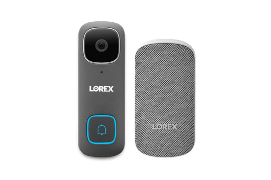 Lorex 1080p Wired Video Doorbell with Wi-Fi Chimebox