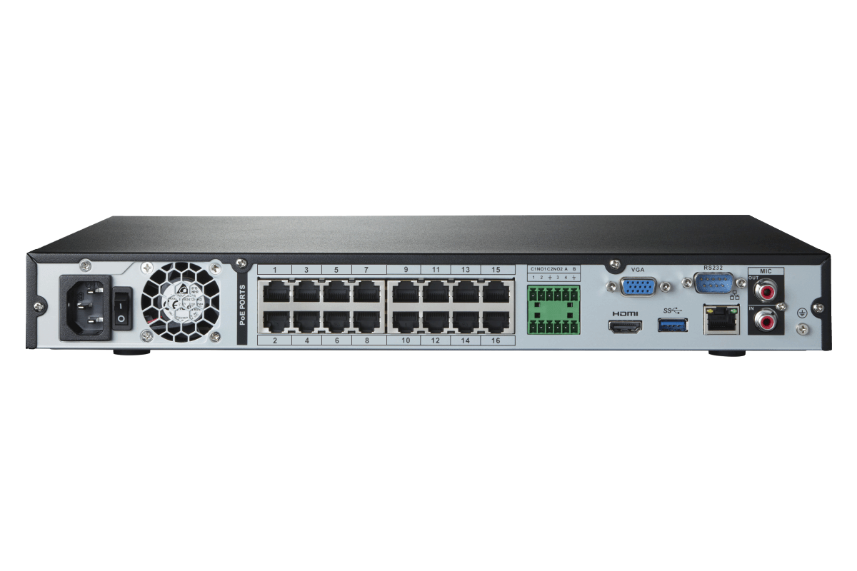 Lorex 4K (32 Camera Capable) Elite Series 8TB NVR